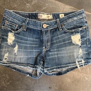 BKE Stella Blue Denim Shorts